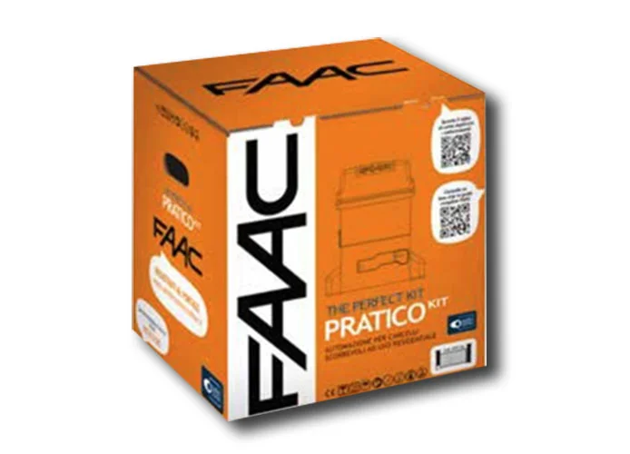 faac kit automatización 230v ac pratico kit perfect 105912