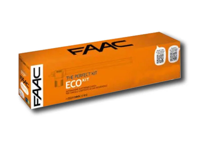 faac kit automatización 230v ac eco kit perfect 105917