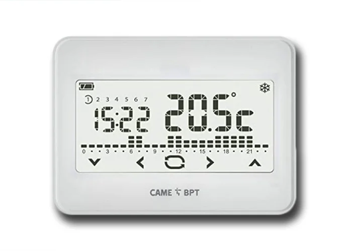 came bpt termostato programable touch screen de pared th/550 wh 230 845aa-0030