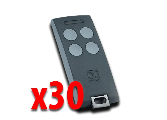 cardin 30 mandos de 4 canales 433 mhz s504 txq504c4