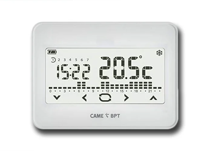 came termostato programable touch screen radio de pared th/550 wh wl 845aa-0050