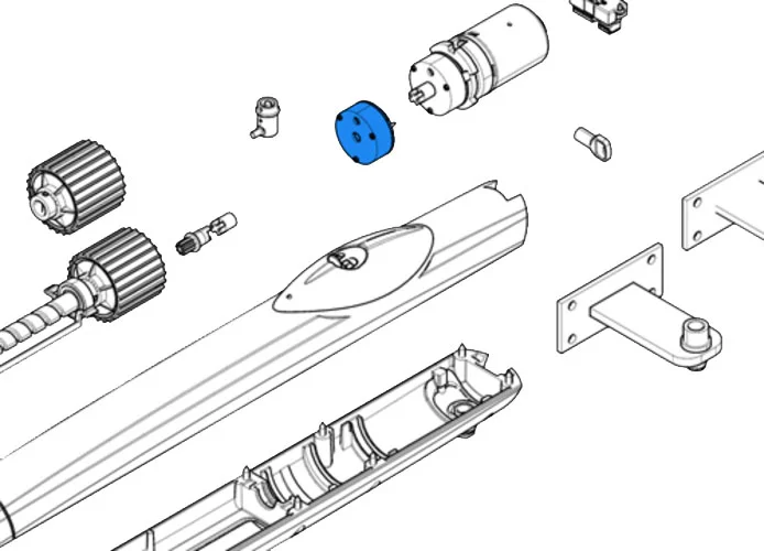 came repuesto electrofreno amico 24v 88001-0200