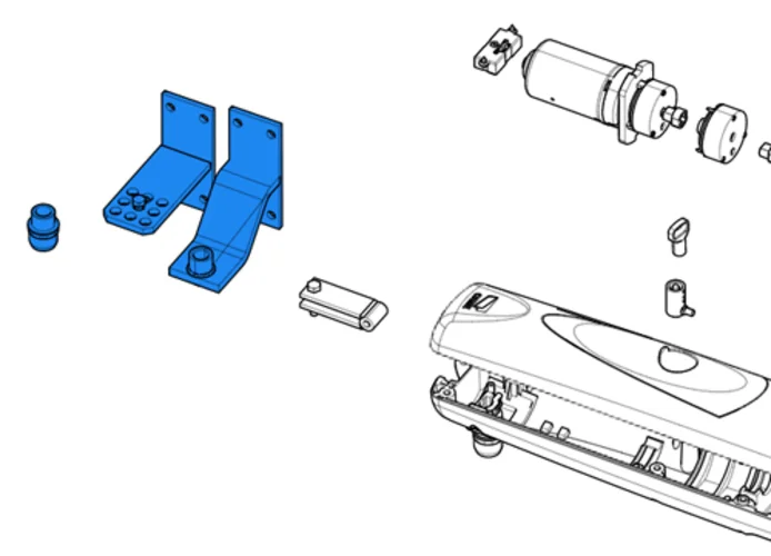 came repuesto caja accesorios axo 3/4 88001-0155