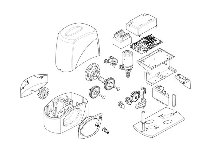 came página repuestos para motor bx-243