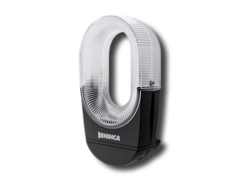 beninca luz intermitente blanca 20-255v ac/dc mhz iri.lamp 9534011