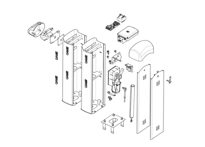 came página repuestos para barreras g4040z-g4040iz v.1