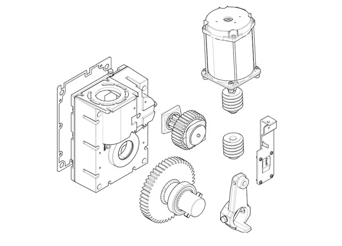 came página repuestos para barreras gearmotor-g2080z