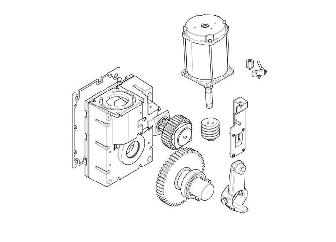 came página repuestos para barreras gearmotor-g2080e