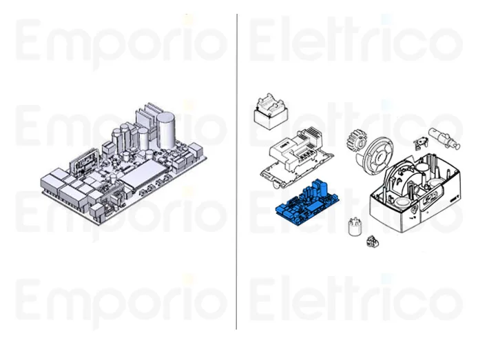 came repuesto tarjeta electrónica zbc1 7040 88001-0261
