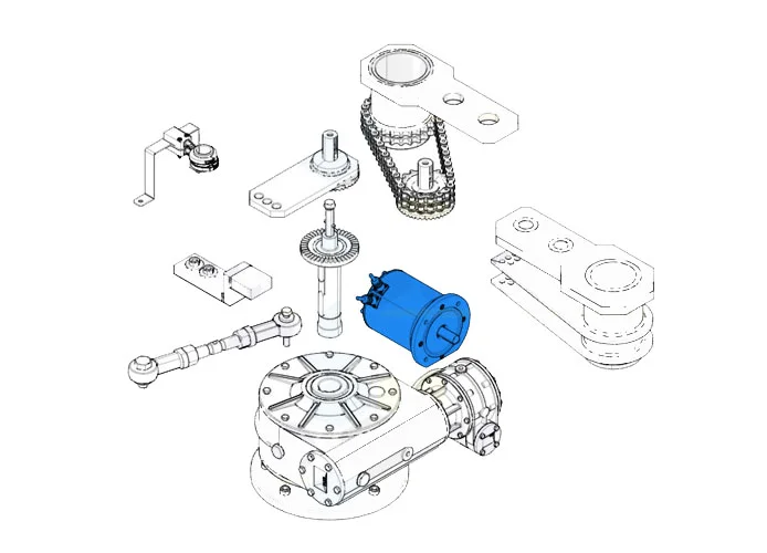 came repuesto grupo motor frog-md 119ria080