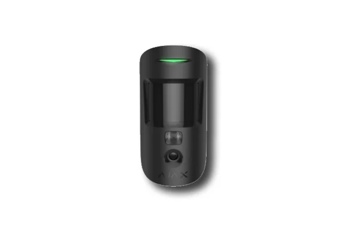 ajax rilevatore di movimento wireless nero motioncam (phod) 39289