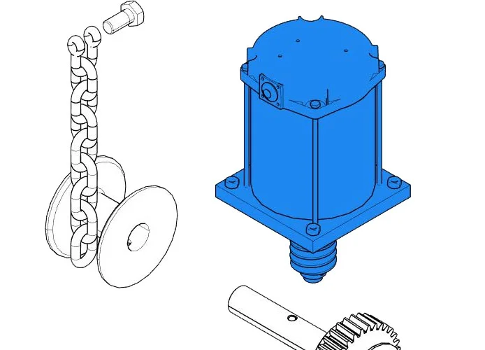 came repuesto grupo motor cat-x24 119rix011