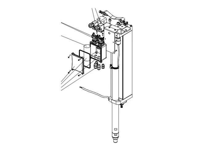 faac ricambio cablaggio completo per j275 ha 600 63000957