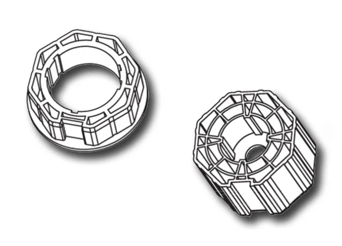 came octagonal 70x1,2mm para motores shutter 001yk5105s