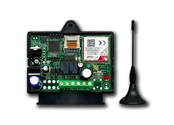 vds modulo gsm apertura cancello 2 canali con antenna gsm-c 1434/2