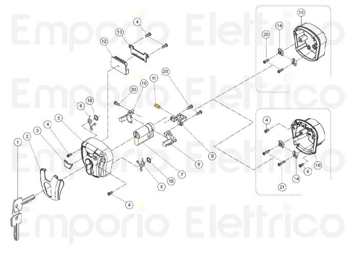 fadini ricambio grano di fermo m5x12 per chis-e 37 37211