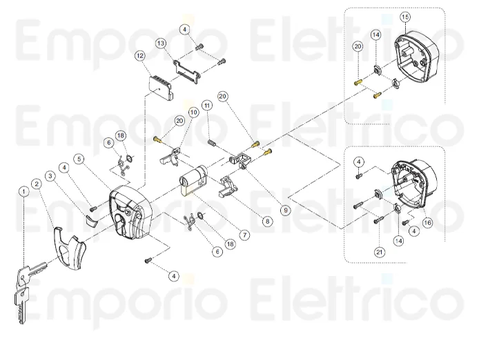 fadini ricambio vite autofilettante 3,5x13 tcc zincata per chis-e 37 37220