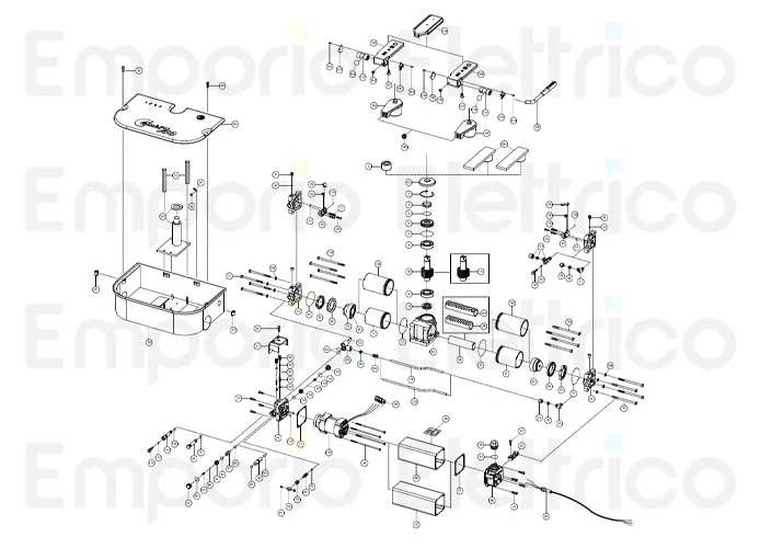 fadini ricambio monoblocco a croce per combi 740 980 74040