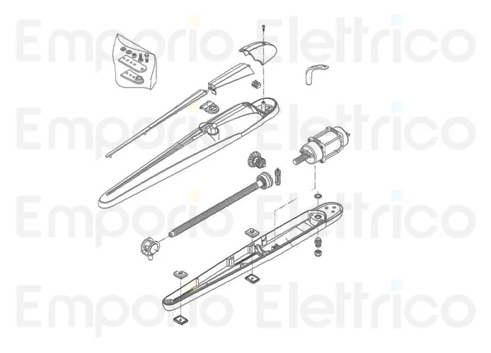 beninca pagina ricambi per motore bob30ma-115