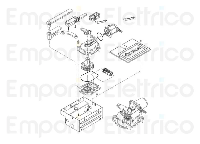 beninca repuesto motor 24v por du.it24nve 9686646