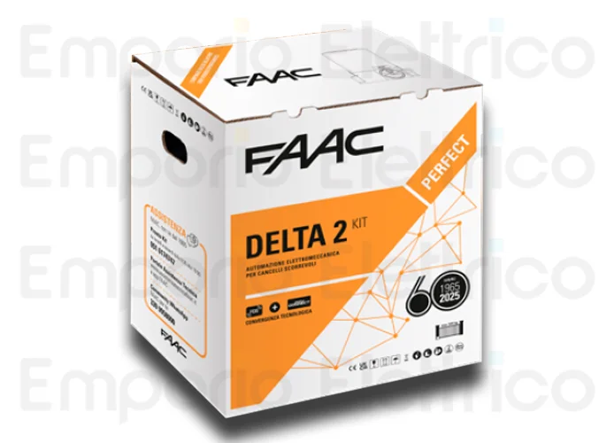 faac kit automatización 230v delta2 kit perfect 60 120009