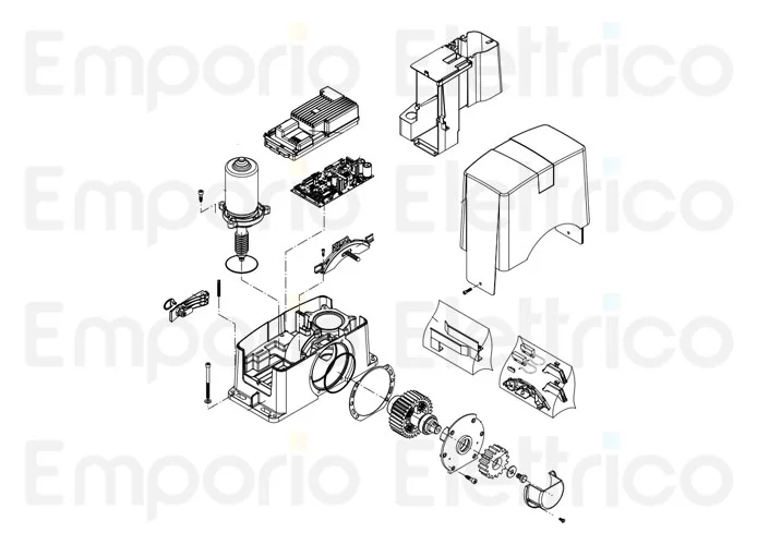 beninca repuesto motor ensamblado por bull424sw 968601942