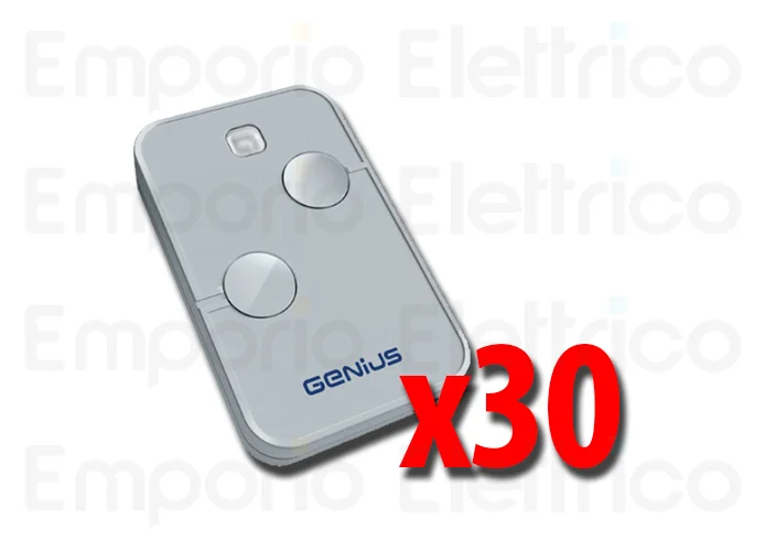 genius 30 telecomandi 2 canali 868mhz kilo n tx2 jlc 787034 30 (ex code 6100332)