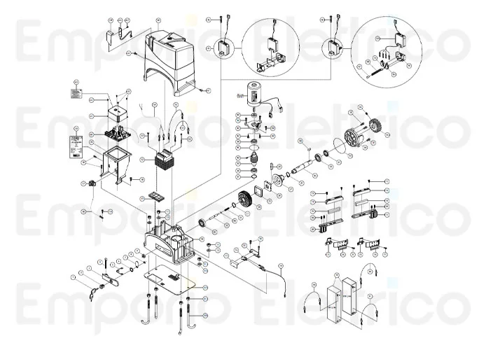 fadini ricambio supporto programmatore 62458
