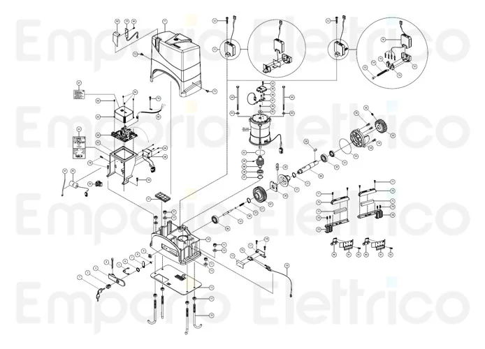 fadini ricambio sensore effetto hall dell'encoder 65047