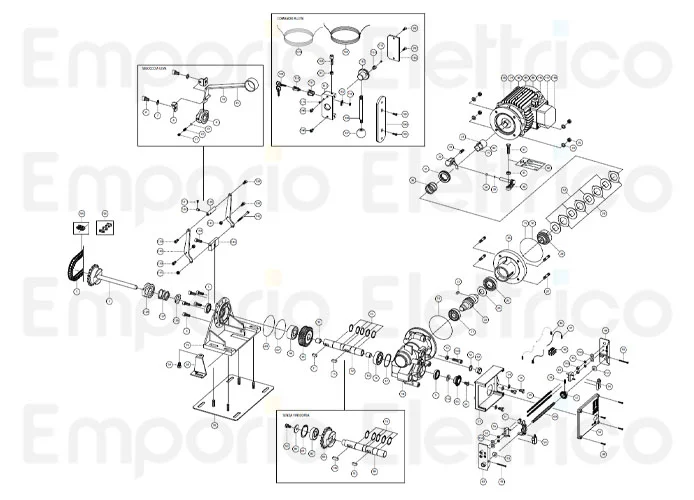 fadini ricambio filo in acciaio di sblocco 31129