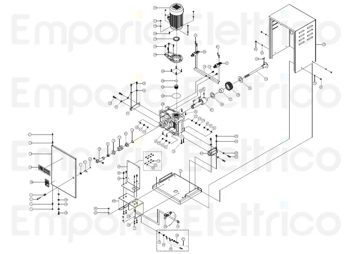 fadini ricambio angolare di attacco finecorsa 40033