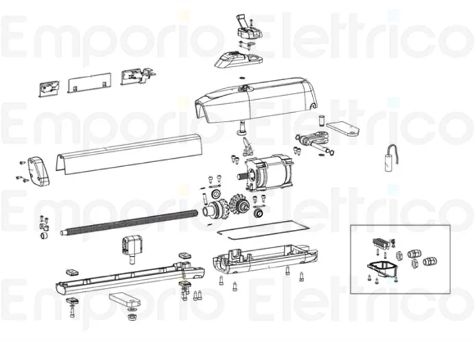genius ricambio xric gruppo sblocco mis/sir 6020219