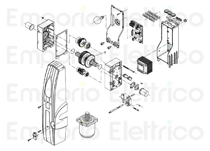 beninca ricambio centrale x zed-24-ri 968601005