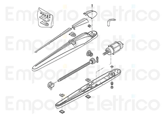 beninca pagina ricambi per motore bob3024e