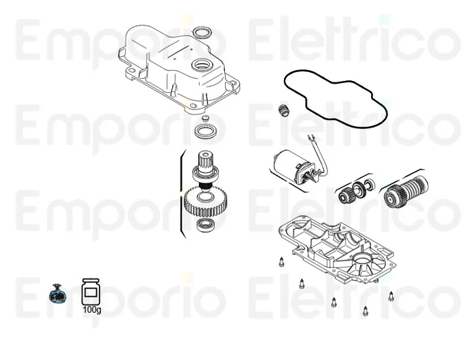 genius ricambio kit guarnizioni diablo 63003377