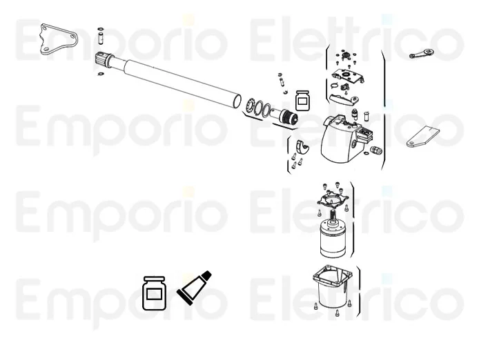 genius pagina ricambi per motore g-bat 324 dx 