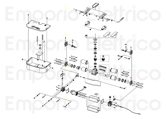 fadini ricambio dispositivo di fissaggio per combi 740 dx 74099