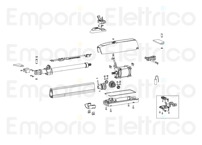 genius pagina ricambi per motore mistral 300 ls