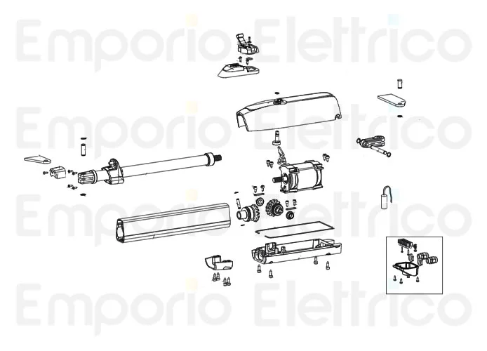 genius pagina ricambi per motore mistral 400