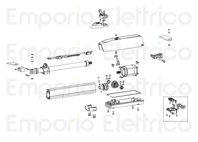 genius pagina ricambi per motore mistral 400 ls
