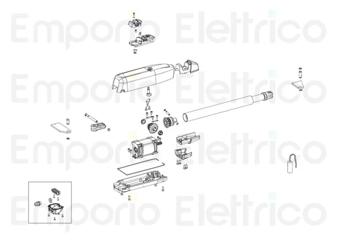 genius pagina ricambi per motore mistral t 300