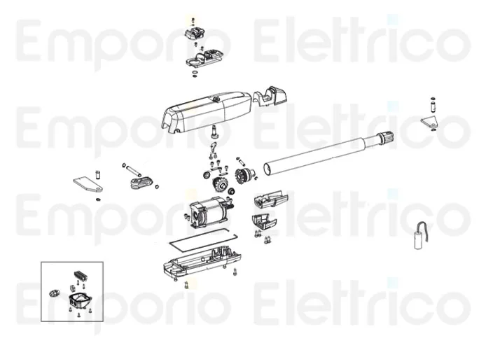 genius pagina ricambi per motore mistral t 400