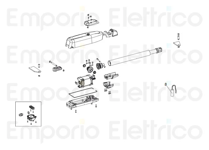 genius pagina ricambi per motore mistral t 400 r