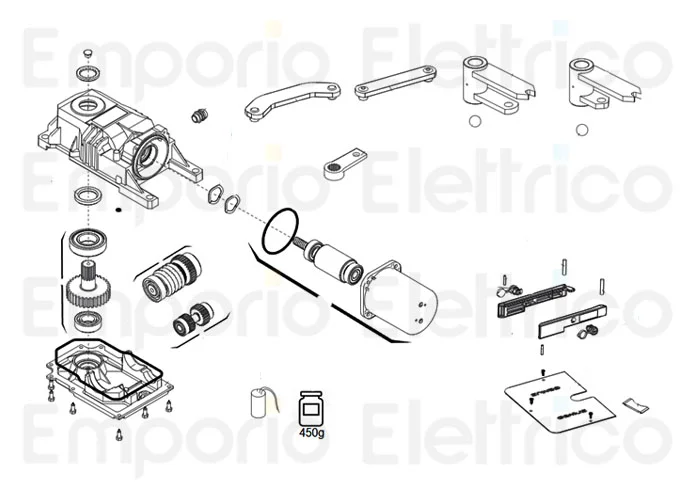 genius ricambio confez kit accessori x casse fondaz 00058p0060x