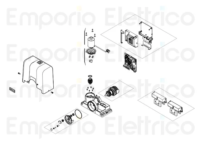 genius pagina ricambi per motore blizzard 400 c