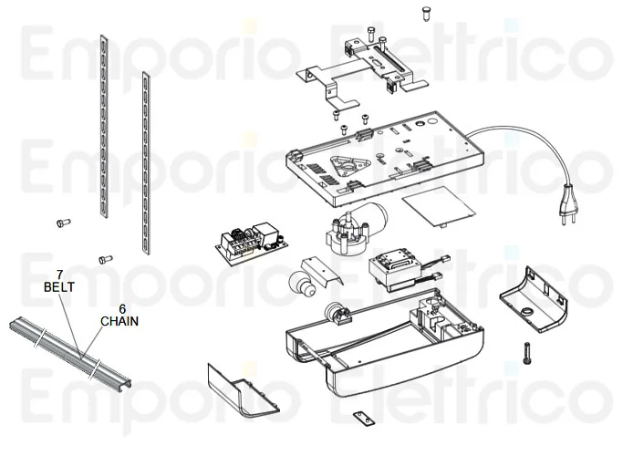 genius ricambio scheda geo 09s 6020677