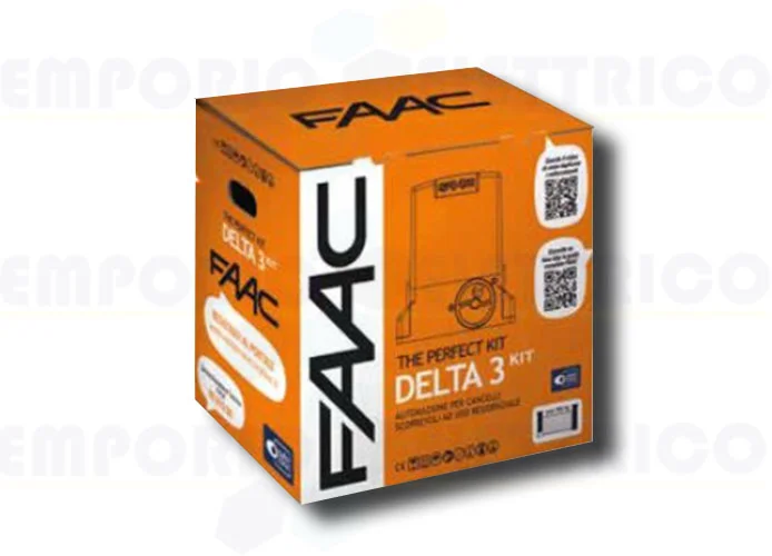 faac kit automatización 230v ac delta3 kit perfect 105918