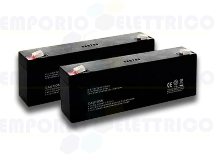 fadini paquete 2 baterías 2,6 para elpro Ah 632l