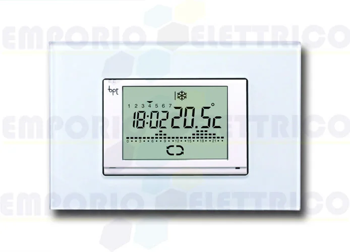came termostato programable touch screen para empotrar th/600 230 69400290