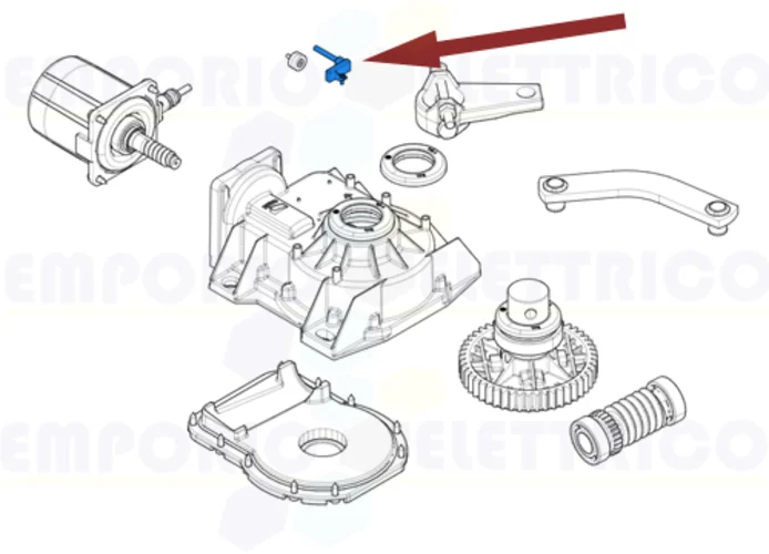 came repuesto dispositivo encoder con cable 2500 mm frog 119ria084